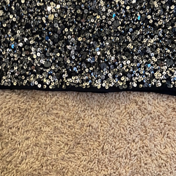 Night Birger et Mikkelsen Navy and Silver Sequin Dress - Picture 4 of 9